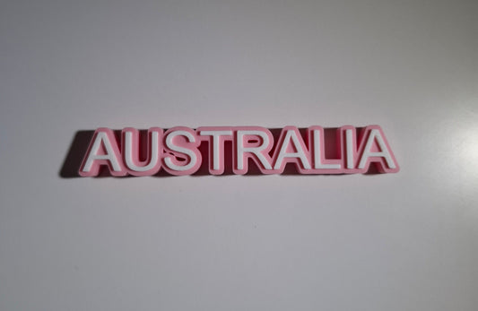 Desk Sign - Australia | 3D Printed