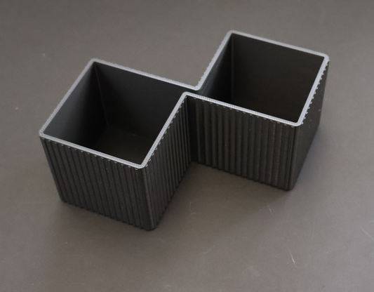 Round-Cornered Square Desk Organiser small