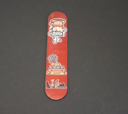 Sublimation print for Bookmarks Coffee and Books