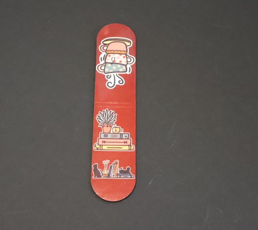 Sublimation print for Bookmarks Coffee and Books