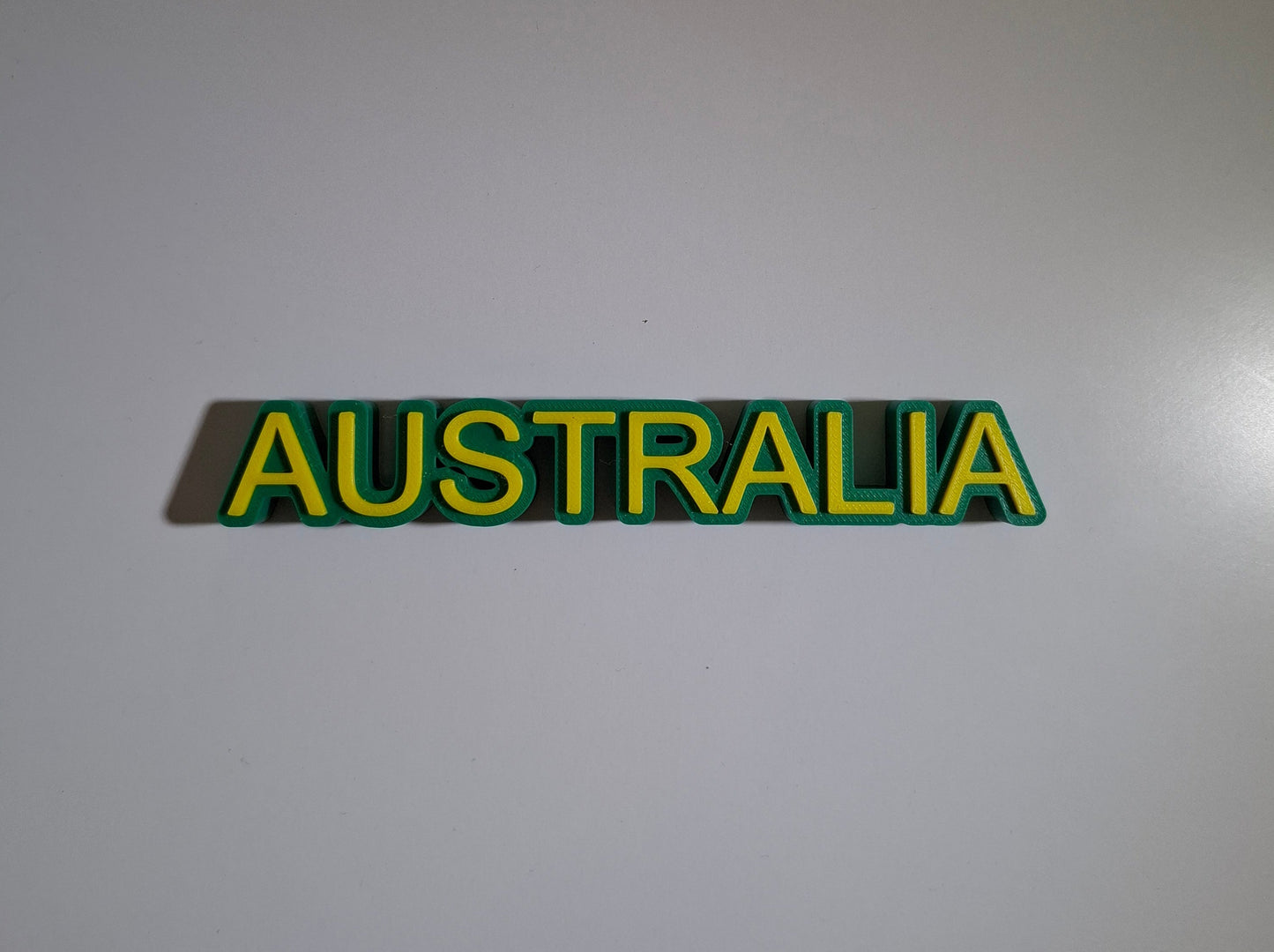 Desk Sign - Australia | 3D Printed