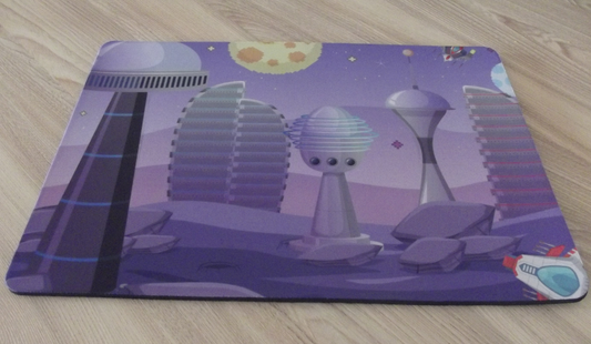 Mousepad Futuristic Space City
