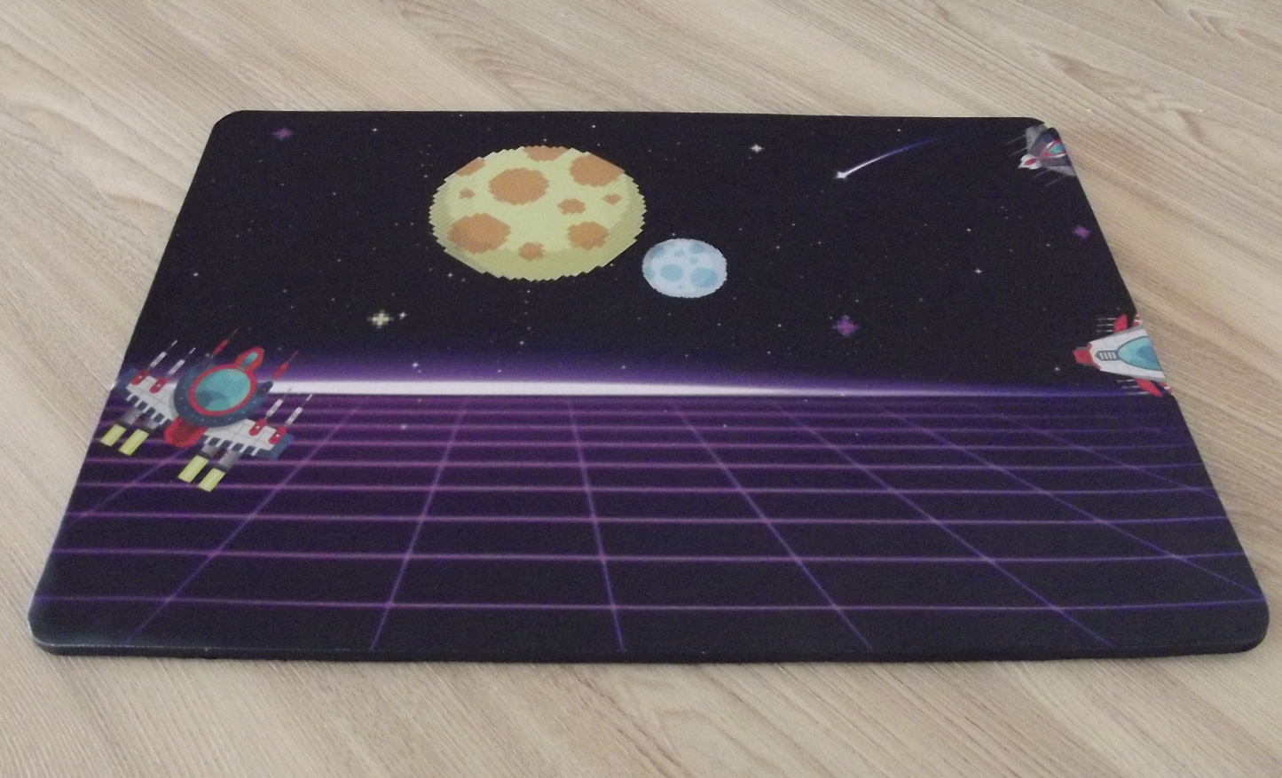 Mousepad Space Scene with Big Planet