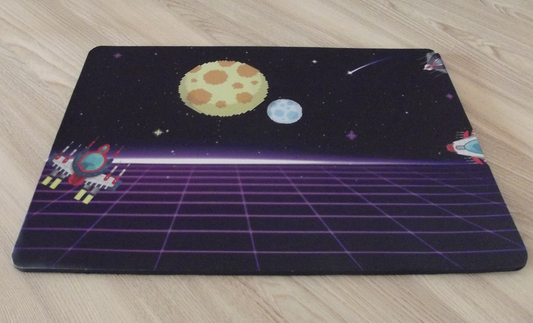 Mousepad Space Scene with Big Planet