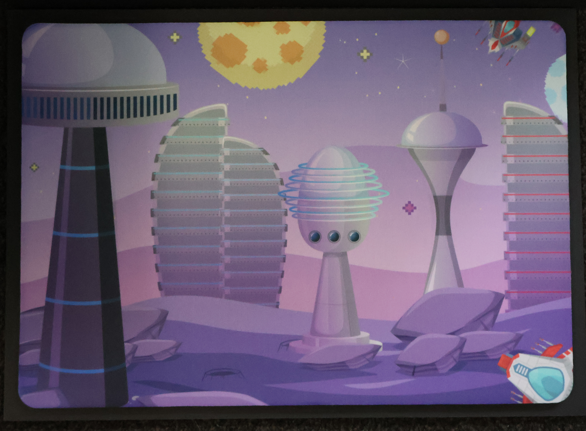 Mousepad Futuristic Space City