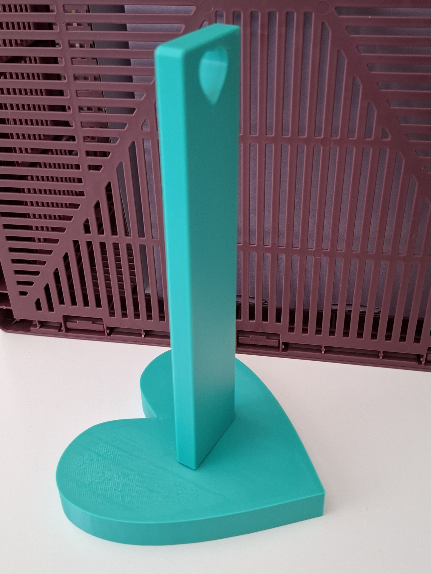 Scrunchie Holder with Heart Shaped Base | 3D printed